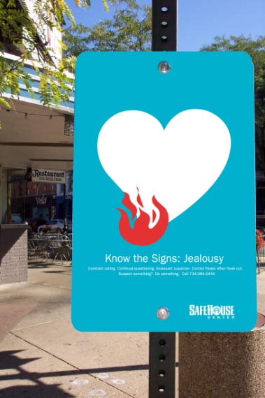 Safehouse - Know the Signs: Jealousy sign