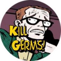 University of Michigan Wash Hands campaign - Kill Germs! poster